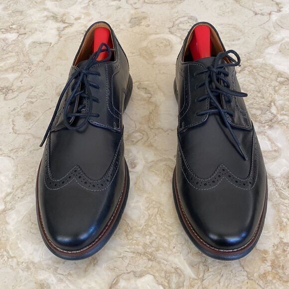 JOHNSTON & MURPHY Holden Wingtip Leather Brogues AS NEW - Picture 4 of 15